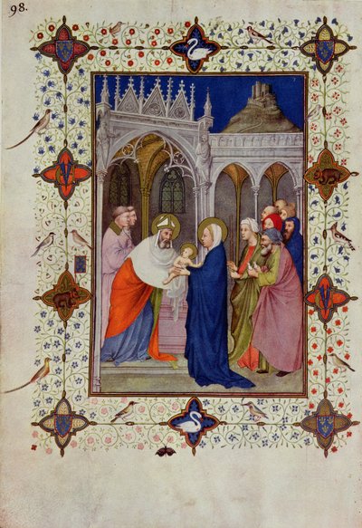 MS 11060-11061 Timmar för Notre Dame: Inga, presentationen i templet, från 