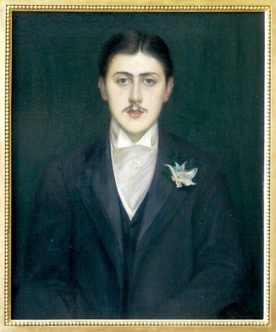 Porträt von Marcel Proust von Jacques-Emile Blanche