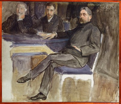 Stephane Mallarme, poet (målning på duk) av Jacques-Emile Blanche