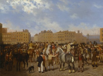 Old Smithfield Market av Jacques-Laurent Agasse
