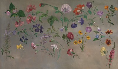 Studies of Flowers [1985, Cormack, YCBA Concise Catalogue] av Jacques-Laurent Agasse