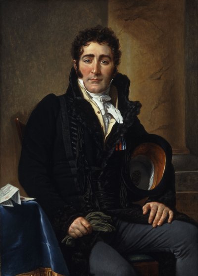 Portrait of the Comte de Turenne av Jacques Louis David