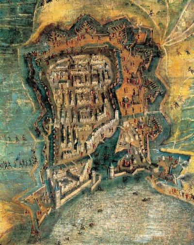 Segrar av la Rochelle av Jacques (after) Callot