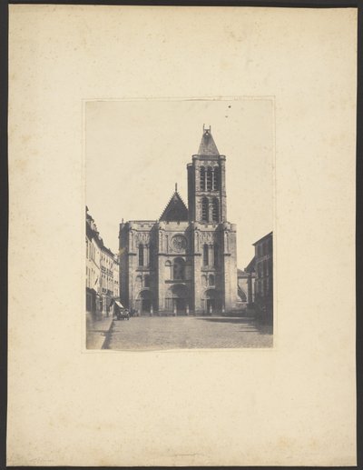 S. Denis kyrka av Jacques Alexandre Ferrier