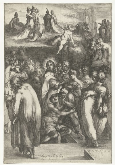 Uppfostran av Lazarus av Jacques Bellange