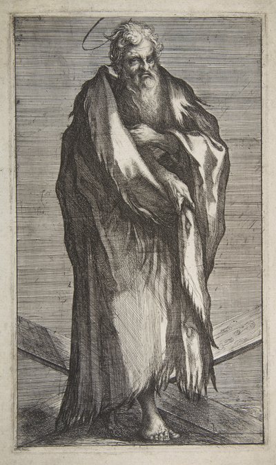 Sankt Andreas, 1595-1616. av Jacques Bellange