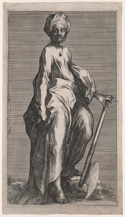 Sankt Judas (eller Sankt Mattias) av Jacques Bellange