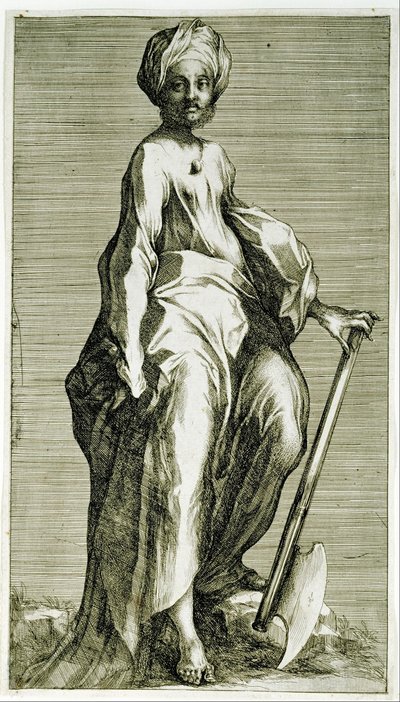 Sankt Matthias av Jacques Bellange