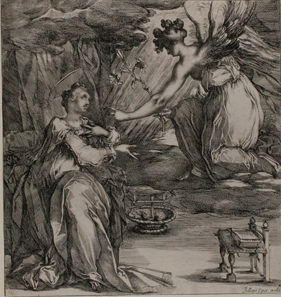 Bebådelsen av Jacques Bellange