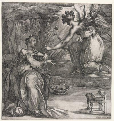 Bebådelsen av Jacques Bellange