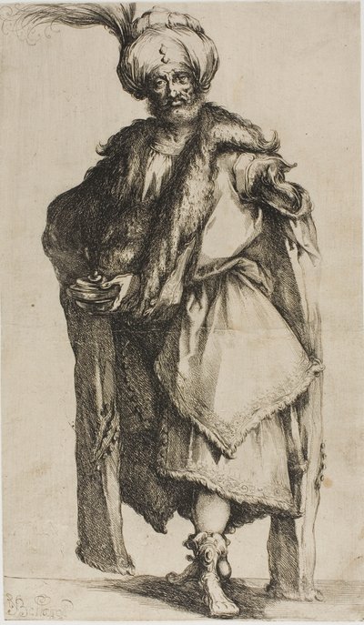 De tre vise männen: Caspar, kung av Tarsus av Jacques Bellange