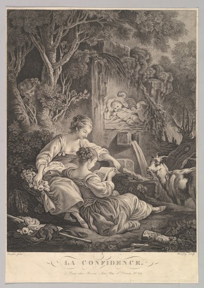 Hemligheten, ca. 1804-31. av Jacques Bonnefoy