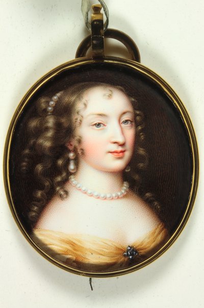 En dam som heter Mary Killigrew, Madame Zuylestein (emalj) av Jacques Bordier