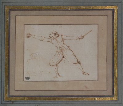 En fäktare, 1766 av Jacques Callot
