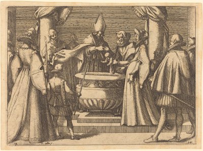 Dop av prinsen av Spanien av Jacques Callot