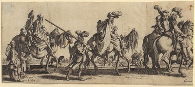 Bohemierna [nomaderna] på resande fot av Jacques Callot