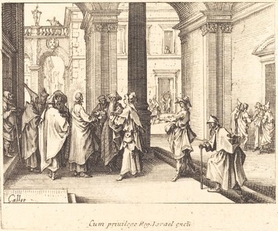 Caesars mynt av Jacques Callot