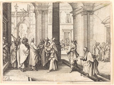 Caesars mynt, 1635. av Jacques Callot