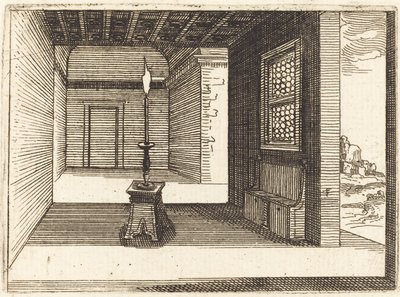 Ljusstake av Jacques Callot