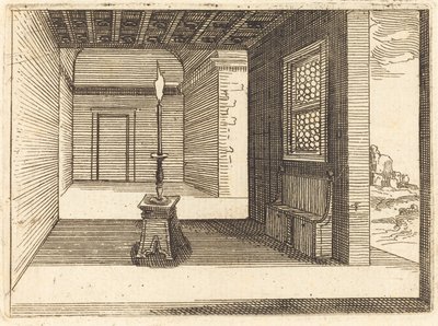 Ljusstake av Jacques Callot