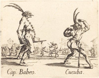 Keps. Babeo och Cucuba, ca. 1622. av Jacques Callot