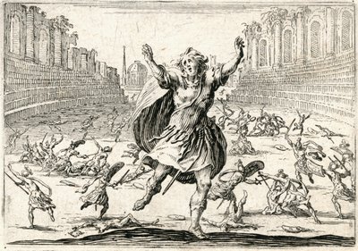 Kapriser av olika figurer av Jacques Callot
