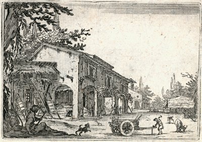 Kapriser av olika figurer av Jacques Callot