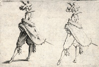 Kapriser av olika figurer av Jacques Callot