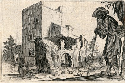 Kapriser av olika figurer av Jacques Callot