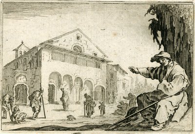 Kapriser av olika figurer av Jacques Callot