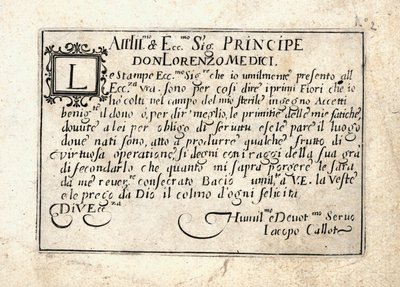 Kapriser av olika figurer av Jacques Callot