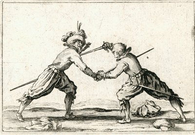 Kapriser av olika figurer av Jacques Callot