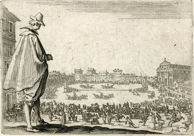 Kapriser av olika figurer av Jacques Callot