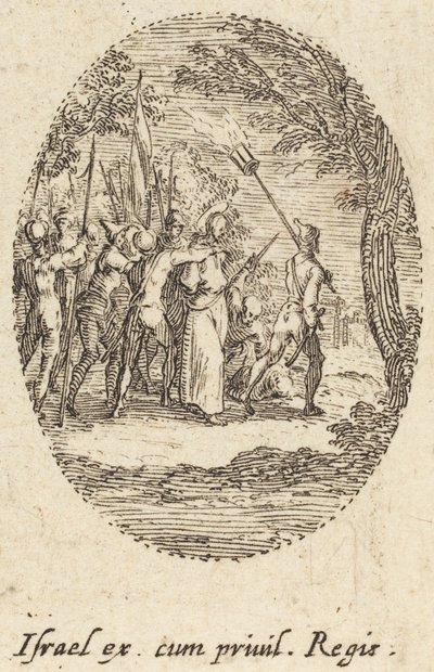Kristus som bär korset av Jacques Callot