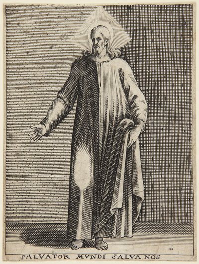 Kristus som världens Frälsare av Jacques Callot