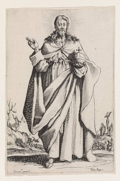 Kristus från de stora apostlarna, 1631 av Jacques Callot