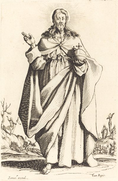 Kristus, publicerad 1631. av Jacques Callot