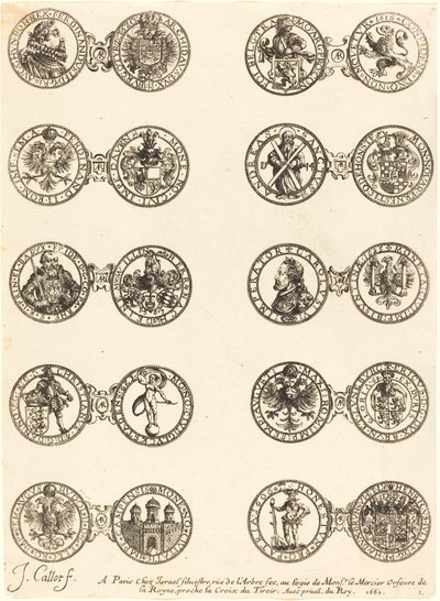 Mynt [skylt 1] av Jacques Callot