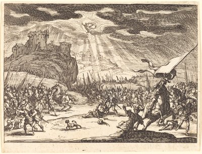 Paulus omvändelse av Jacques Callot