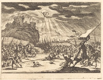 Paulus omvändelse av Jacques Callot