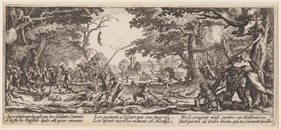 Böndernas hämnd av Jacques Callot