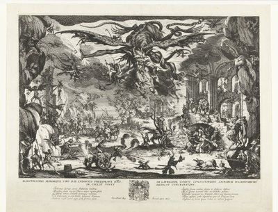 Sankt Antonius frestelse av Jacques Callot