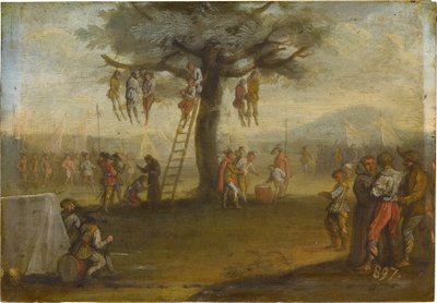 Galgen-trädet av Jacques Callot