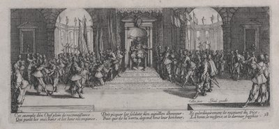 Distribution of Rewards (Distribution des recompenses), från "The Miseries of War" av Jacques Callot