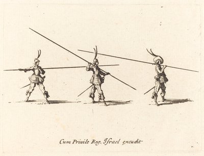 Borra med Tilted Pikes av Jacques Callot