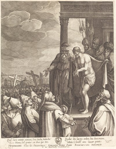 Se mannen, 1613 av Jacques Callot