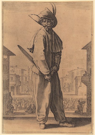 Ecce homo, blad 5 i serien ”Den stora passion” av Jacques Callot