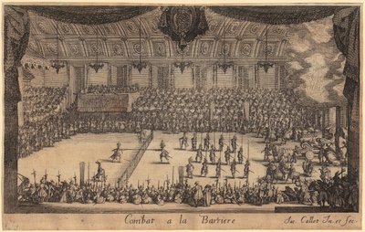 Monseigneur Henry de Lorraines intåg, blad 7 i serien ”Turneringen” av Jacques Callot