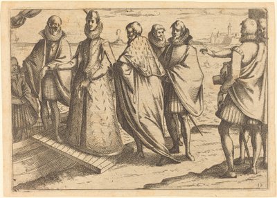 Ombordstigning vid Genua av Jacques Callot