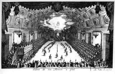 Hans Höghet inträde till fots av Jacques Callot